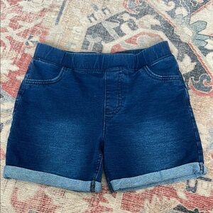 Jumping Beans Dark Blue Girl Stretchy Shorts